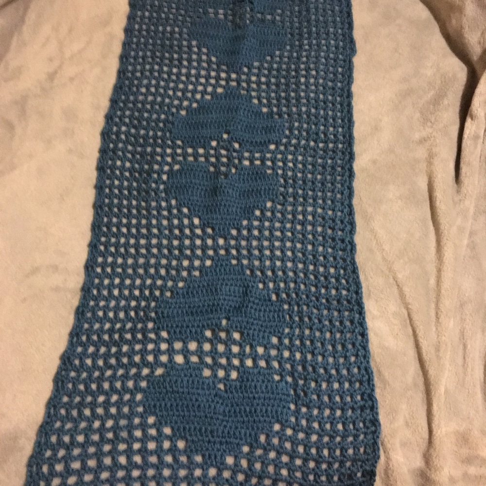 Handmade 🧶 winter ❄️ scarf 🧣